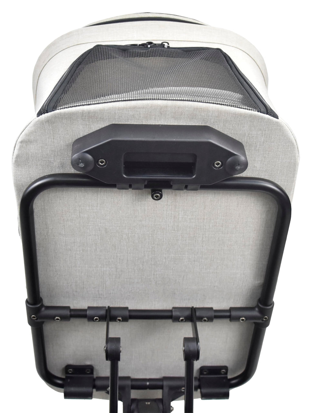 ROODO 2026 Upgraded Version 3 in 1 Dog Cat Stroller with Detachable Carrier Lightweight Folding Portable All Terrain Pet Travel System Puppy Kitty Doggie Bunny Stroller for 30lbs (Light Grey)