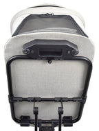 ROODO 2026 Upgraded Version 3 in 1 Dog Cat Stroller with Detachable Carrier Lightweight Folding Portable All Terrain Pet Travel System Puppy Kitty Doggie Bunny Stroller for 30lbs (Light Grey)