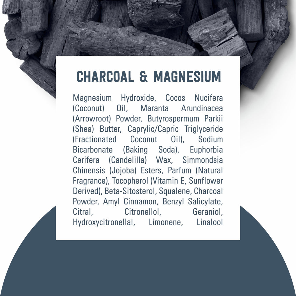 Schmidt's Deodorant Charcoal & Magnesium 2 Count 2.65 oz 48H