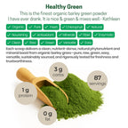 Z Natural Foods Organic Barley Grass Powder - USDA Organic Whole Food Green Blend for Energy Boost, Detox & pH Balance with Amino Acids, Minerals - Antioxidant Mix for Juice, Water, Smoothies, 1 lb