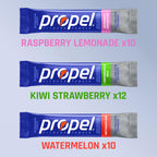 Propel Electrolyte Powder Drink Mix, 3 Flavor Variety Pack, (32 Servings)