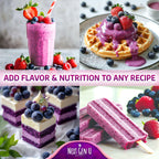 Super Berry Powder - 4 Pack, 150g Each - Immune Support - Food Supplement - Superfood Berries - Smoothie Mix for Shakes - Healthy Boost for Detox Juice Beverages or Any Drink - by NextGenU