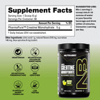 NutraBio Pure Micronized Creatine Monohydrate Powder Supplement, Lemon Burst, (300 g) - Supports Bulk Muscle Energy, Recovery, and Strength - HPLC Tested Creatine Powder Supplement for Men and Women