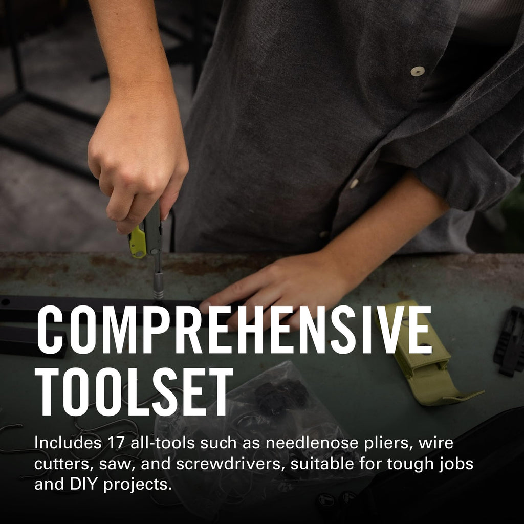 LEATHERMAN, Rebar Multitool with Premium Replaceable Wire Cutters and Saw, Heathered Cranberry
