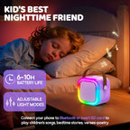 IROO Mini Karaoke Machine for Kids, Birthday Gifts Toys for Girls Ages 3-12