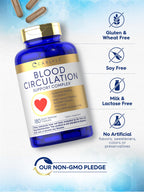 Carlyle Blood Circulation Supplement | 180 Capsules | Supports Healthy Circulation | Non-GMO, Gluten Free