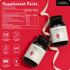 Blisque – Natural Blood Pressure Support Supplement for Heart Health and Circulation | Doctor-Approved | with 200 mg CoQ10, Hawthorn Berry, Beet Root, Turmeric | 90 Capsules