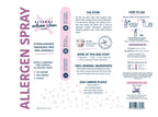 Allergy Asthma Clean Allergen Spray, Pets, Dust Allergies & More, Air & Surface, Just Add Water, Bottle, Over 33oz