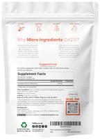 Micro Ingredients CoQ10 100mg Per Serving | 240 Softgels Made with Coconut MCT Oil | High Absorption Coenzyme Q10 as Ubiquinone | Non-GMO