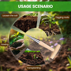 Plant Hole Digger for Planting, Garden Seed Dispenser, Bulb Planting Tool, Handheld Digger Garden Seed Planting Tool for Planting Tulip Daffodil Saffron Vegetable Seeds (1pcs)