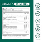 Qualia Stem Cell — Stem Cell Supplement Support with Royal Jelly, Astragalus & Sea Buckthorn | 16 Ingredients | 4 Days a Month | Helps Body Naturally heal*