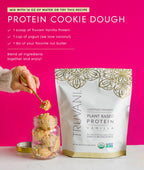 Truvani Organic Plant Based Protein Powder | Vanilla | 20g Pea Protein | 18 Servings | Vegan & Keto | Gluten & Dairy Free | Low Carb | No Added Sugar