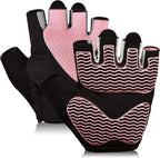 Sunnx Gym Gloves - Fingerless, Breathable, Multi-Sport Workout Gloves for Weightlifting, Cycling, Climbing & More