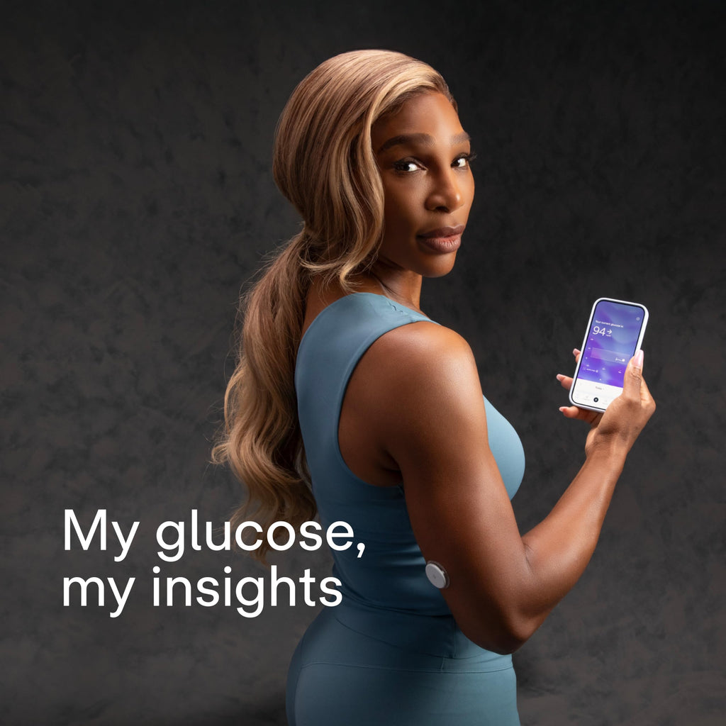 Lingo Continuous Glucose Monitor (CGM). Made by Abbott. Optimize Your Nutrition with Real-time Glucose Data & Insights. 1 Lingo biosensor lasts up to 14 Days*. Works with iOS and Android. US Only.