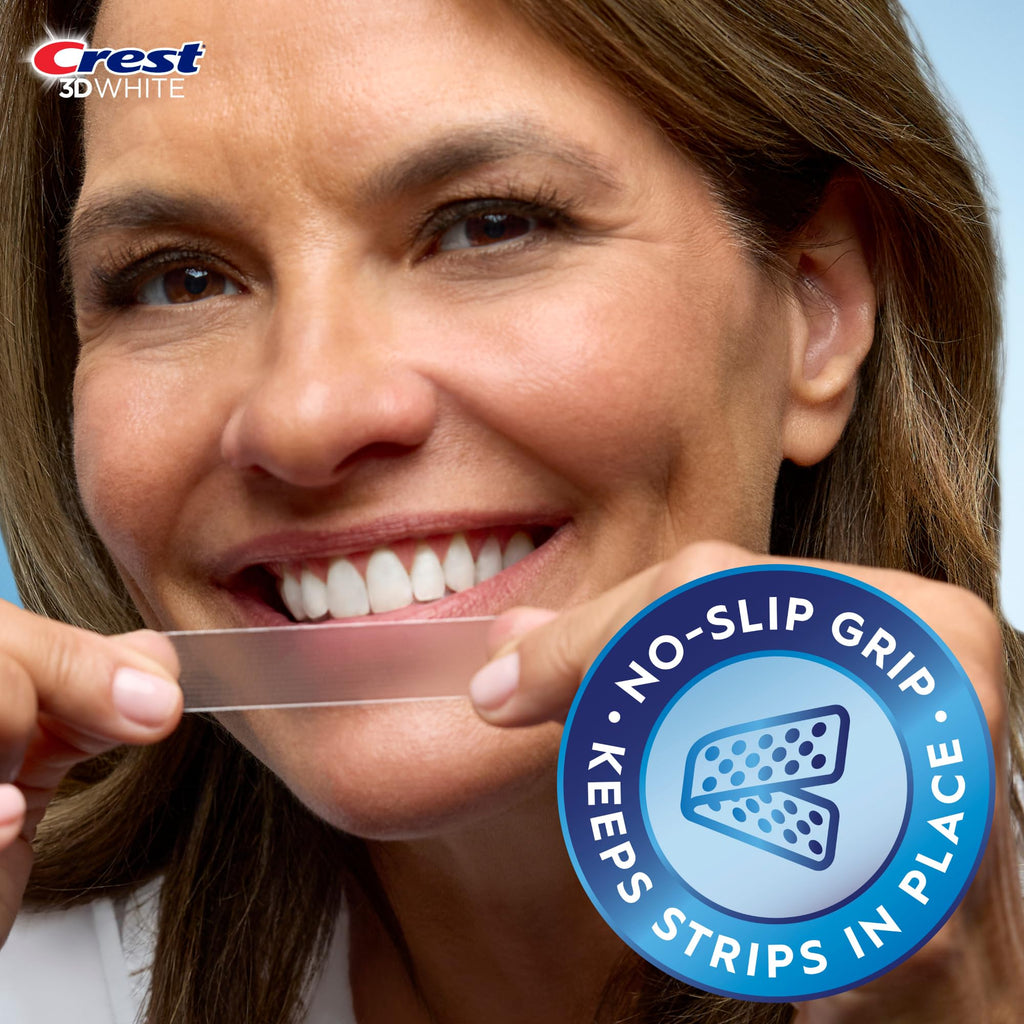 Crest 3D Whitestrips, 1 Week Smile Transformation, Whitestrips 3D White, Teeth Whitening Strip Kit, 14 Treatments (Each with 1 Upper/1 Lower), 28 Strips
