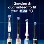 Oral-B iO Series Ultimate Clean Electric Toothbrush Replacement Brush Heads for an Oral-B Electric Toothbrush, 4 Count, Black