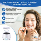 NORTHWEST ENTERPRISES Ultrasonic Retainer Cleaner Solution Concentrate - Denture Cleaner for Ultrasonic Machines - Cleans Mouthguards, Invisalign and Nightguards - Odor, Stain & Discoloration Remover