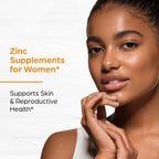Zinc 50mg Capsules for Men and Women, 120 Count | Highly Absorbable Zinc Supplements for Immune System Support | Zink 50 mg Mono Methionine Chelated Complex |Helps with Skin Health & Overall Immunity