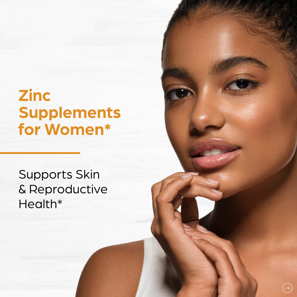 Zinc 50mg Capsules for Men and Women, 360 Count | Highly Absorbable Zinc Supplements for Immune System Support | Zink 50 mg Mono Methionine Chelated Complex |Helps with Skin Health & Overall Immunity