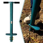 Rondauno Sod Plugger Bulb Planter Planting Tool, Easy to Assemble Garden Trasnplanter with Serrated Base for Planting Grass Plug for Digging Holes Tulips, Daffodils, Iris