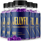 (5 Pack) Jellyfil Gummies, Jellyfil Gummys for Men with All Natural Ingredients, Max Strength Supplement with Premium Vitamins Supporting Optimal Wellness and Advanced Health Naturally (300 Gummies)