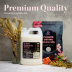 Dry & Dry (Net 44 LBS) Premium Silica Gel Flower Drying Desiccant - Flower Drying Silica Gel Desiccant(1 Sack of 44 LBS Silica Gel) Silica Gel for Drying Flowers