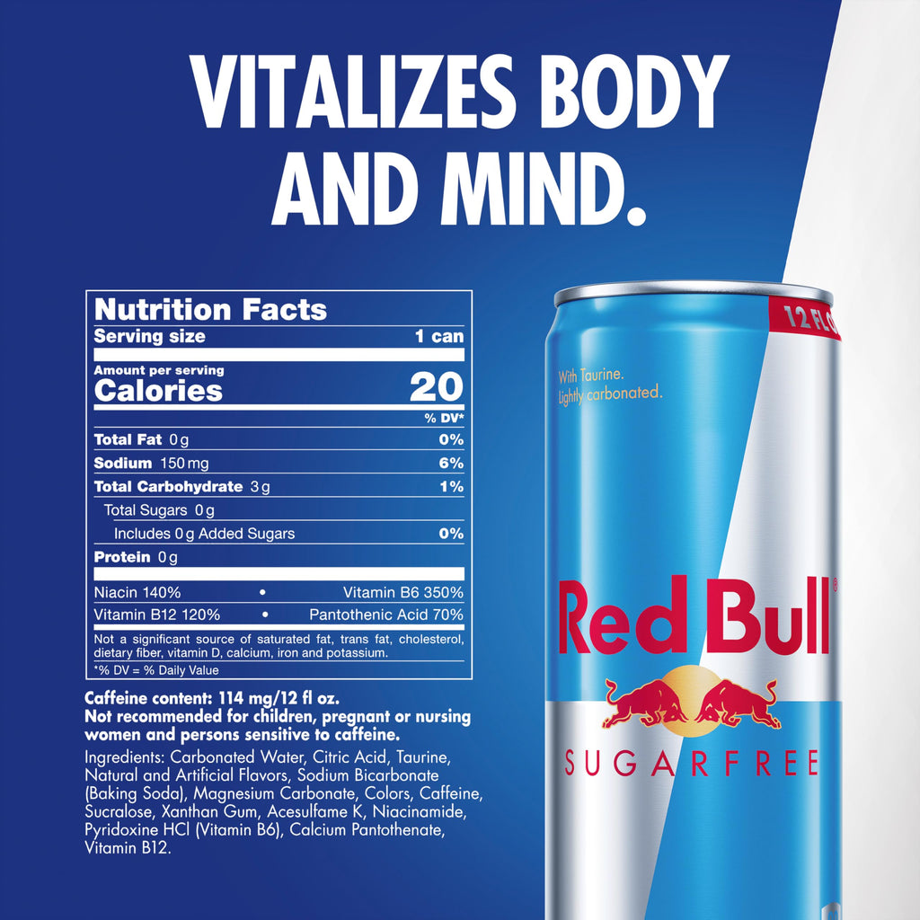 Red Bull Sugarfree Energy Drink