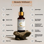 Billionaire Beauty Labs Vitamin C Serum for Face with Hyaluronic Acid, Vitamin E & Botanical Extracts – Advanced Facial Serum for Radiance, Hydration & Smoother Skin, 30ml