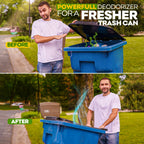BEEST Dumpster Defender - 8lbs Outdoor Trash Can Deodorizer & Liquid Waste Absorber (Made in USA) Biodegradable Trash Can Odor Eliminator - Powerful Garbage Deodorizer for Always-Fresh Bins - 36 Cups