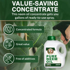 Nani's Pure Neem Oil for Plants Concentrate - Dilute for Use as Organic Neem Oil Spray for Plants, Outdoor & Indoor Use - 100% Cold Pressed - Horticultural Enhanced Plant Health & Shine Need (17 oz)