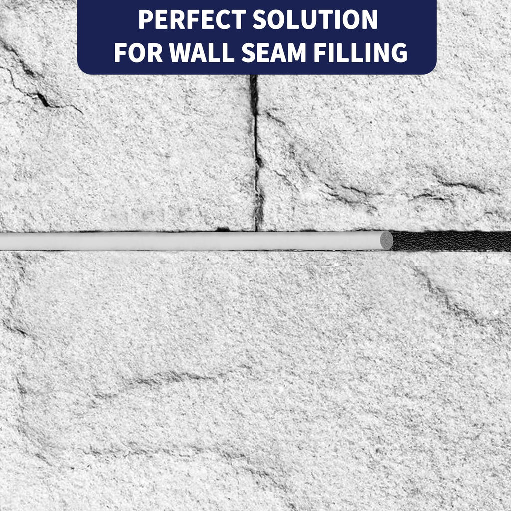 DGSL Backer Rod 1 Inch, Caulk Saver for Gaps and Joint Concrete Filling, EPDM Rubber Backer Rod Joint Filler for Driveway and Wall Cracks (16.4 Ft Length)
