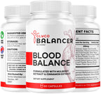 (3 Pack) Glyco Balancer Capsules - Official GlycoBalancer Supplement Support Pills Advanced Formula All Natural Premium Ingredinets for Health Support Vitamins and Wellness, 180 Capsules for 3 Months