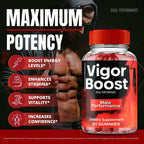 Vigor Boost Gummies, Official VigorBoost Supplement Gummy for Men - Maximum Strength Performance, All Natural Support for Overall Health & Wellness, Advanced Vigor Boost Health Reviews (3 Pack)