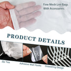 Dryer Vent Lint Catcher, Dryer Lint Trap Catcher and Filter Bags, Set of 4