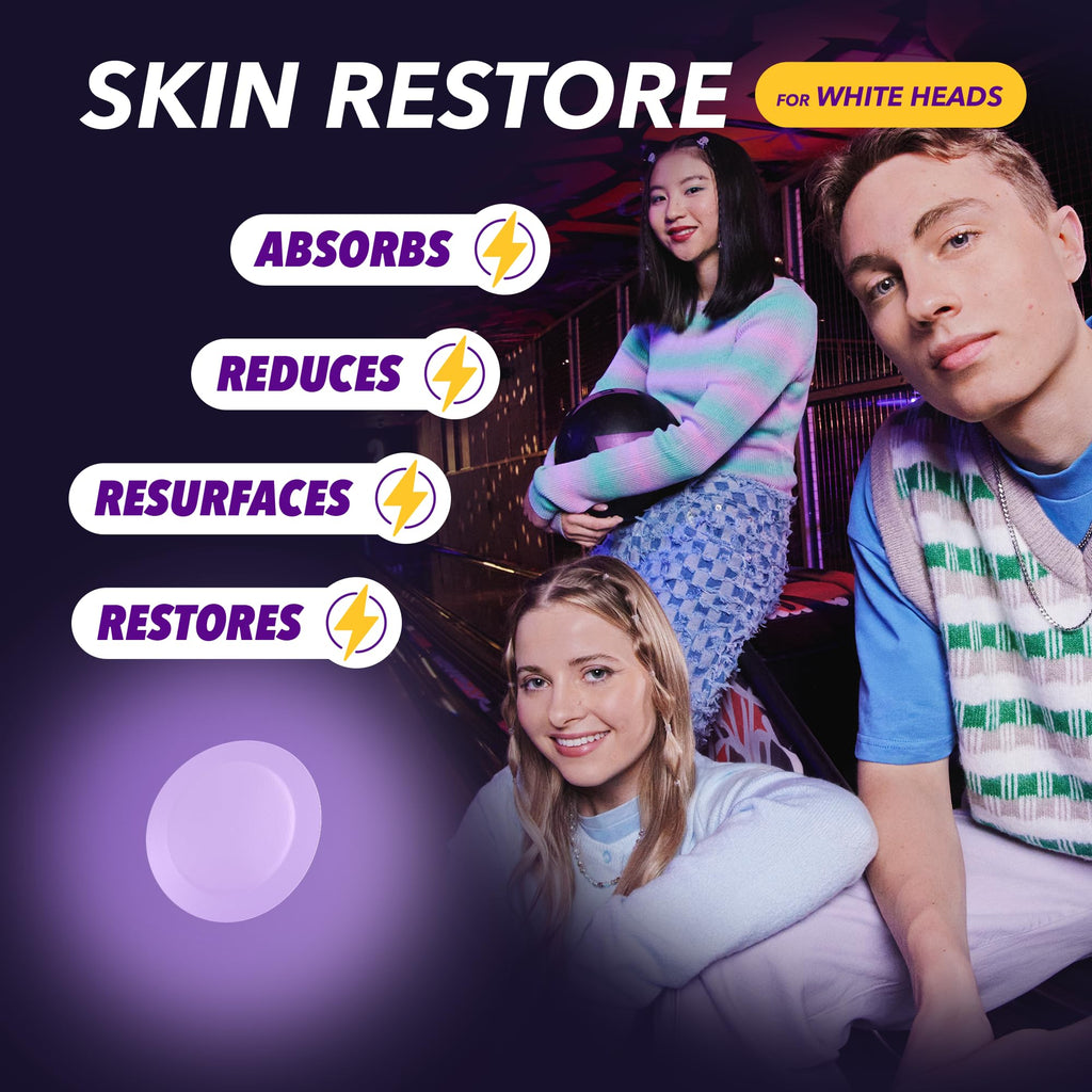 Purifide by Acnecide Skin Restore Pimple Patches, Patch Your Spot with Hydrocolloid & Salicylic Acid, 23 Absorbent Patches