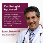 VINIA Piceid Resveratrol Supplement Capsules. Increases Blood Flow and Nitric Oxide. Blood Pressure and Heart Health Support | Antioxidant from Red Grapes | Non-GMO, 30 Count