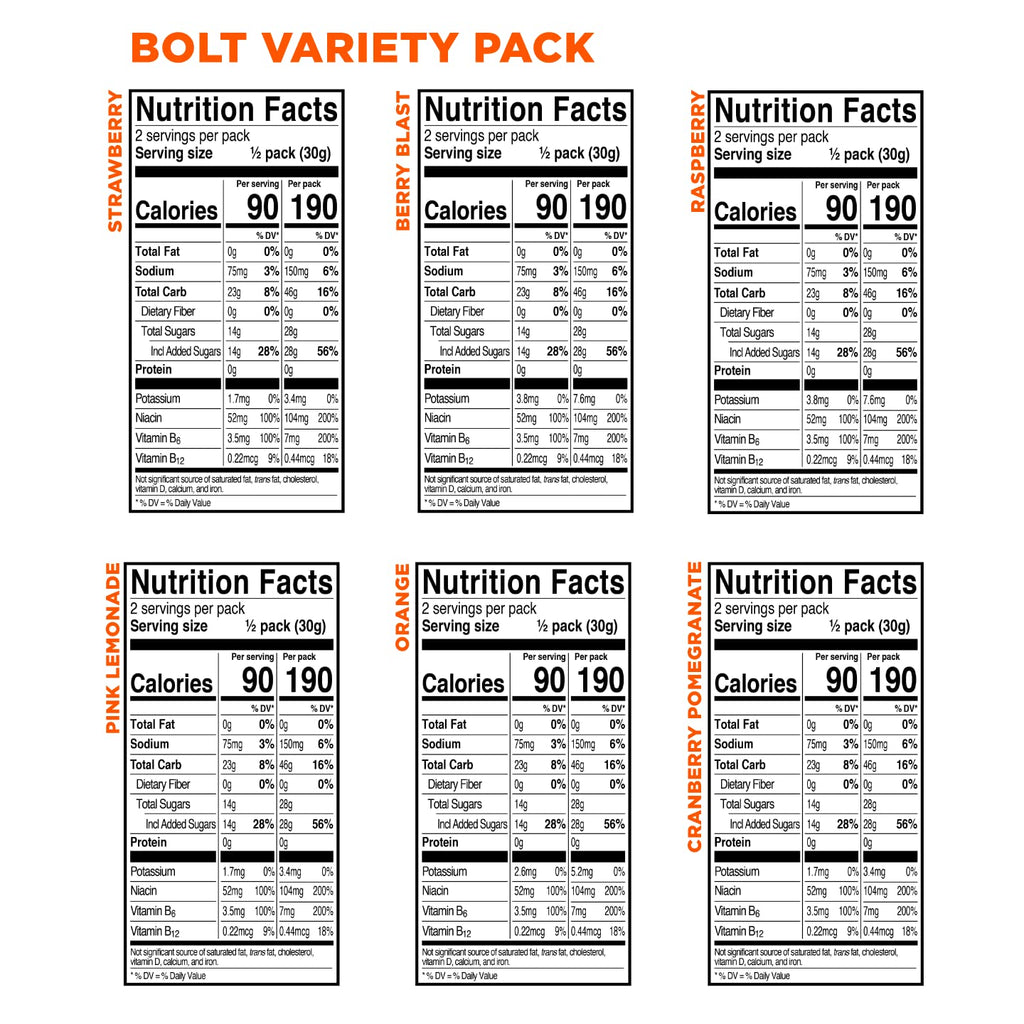 PROBAR Bolt Energy Chews Variety Pack – Organic Vegan Sports Gummies with Electrolytes & B Vitamins for Running & Cycling, Fast Carb Fuel, Gluten Free, Non-GMO (12 Pack), Flavors May Vary