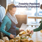 Fit Meal Prep 1000 Pack Paper Sandwich Bags 7 x 6”, Greaseproof Snack Bags, Food Grade Pastry Bag, Recyclable Small Paper Bags, Cookie Sleeves, Food Packaging for Bakery, Donuts