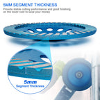 SWIGRANCE Diamond Concrete Grinding Cup Wheels 180mm 7" Turbo Row Segment, Fits 7/8" Arbor, Shaping Polishing Cleaning Concrete Masonry Marble Granite Brick