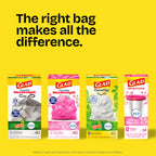 Glad ForceFlex Tall Kitchen Trash Bags, 13 Gal, Gain Original with Febreze, 110 Ct (Pack May Vary)