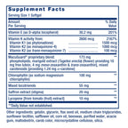 Life Extension Once-Daily Health Booster, Vitamins E, K1 & K2, phospholipids, Fat-Soluble nutrients for Eye Health, Bone Health, Heart Health, Gluten-Free, 1 Daily, Non-GMO, 30 softgels