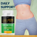 (3 Pack) Luze Fit Detox - Official LuzeFit Detox Premium Capsules Advanced Formula, LuzeFitDetox All Natural Support Capsulas Health Pastillas for Overall & Wellness, 180 Capsules for 3 Months