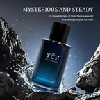 Ycz Lucky Men's Eau De Parfum New Round Box Packaging,1.7oz(50ml),Long Lasting EDP Men.Making it the ideal gentlemen���s gift (2-Pack)