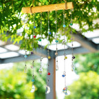 Crystal Suncatcher Wind Chime Rainbow Maker Hanging Window Decor