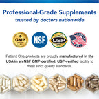 Patient One OsteoOne | Supplement to Support Bone Health and Calcium Absorption* | with Calcium, Vitamins D3 and K2 and More | 120 Tablets