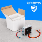 24V 40VA Control Transformer, Primary 120/208/240V, Secondary 24V Isolation Transformer with Foot Mount for HVAC Furnace Multi Tap