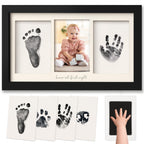 Inkless Hand and Footprint Kit, Boy Girl Newborn Keepsake (Onyx Black)