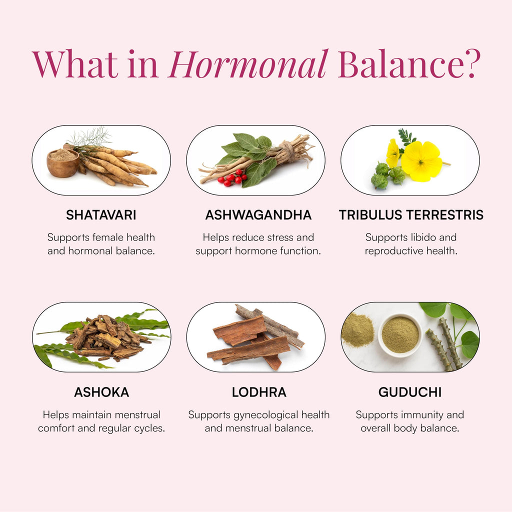 Pure Prana Shatavari Capsules for Women, Hormone Balance & PMS Relief