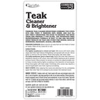 Star Brite Teak Cleaner & Brightener, Restore Weathered Wood, 32oz (094932)