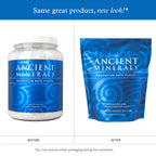 Ancient Minerals Magnesium Bath Flakes - Bathing Alternative to Epsom Salt - Soak in Natural Salts - High-Absorption Efficiency for Relaxation, Wellness & Muscle Relief (4 .4 lb)